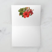 Invitation Remerciements pour la douche de mariée botanique B (Intérieur)