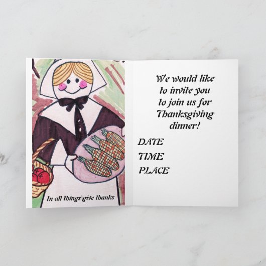 INVITATION REMERCIER REJOINDRE NOUS (Intérieur)