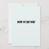 Invitation remise à la retraite (Dos)