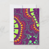 Invitation Remix arc-en-ciel violet (Dos)