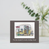 Invitation Remorque de campeur de Shasta rv (Debout devant)