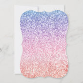 Invitation Remplir l'invitation Unicorn (Dos)