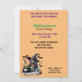 Invitation Remuer la fête de l'Halloween Pot (Devant)