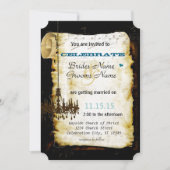 Invitation Renaissance Médiévale Épouser Mon meilleur ami Mar (Devant)