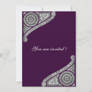 Invitation RENAISSANCE, violet
