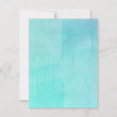 Invitation Renard adorable et lapin Illustré fête d'anniversa (Dos)