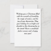 Invitation Renard anthropomorphe (Dos)