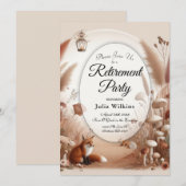 Invitation Renard de forêt d'automne enchanté (Devant / Derrière)