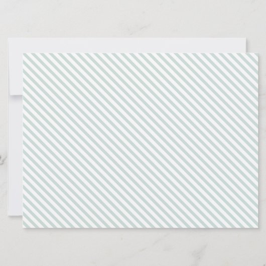 Invitation Renard dormant, coupé (Dos)