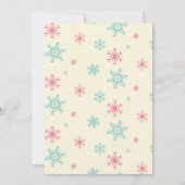 Invitation Renard Orange À Santa Hat Fête De Noël (Dos)