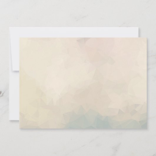 Invitation Renard orange mignon, Coeurs rouges et Wreath Anni (Dos)