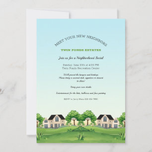 Invitation Rencontre entre voisins