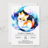 Invitation Rencontres numériques dans la forêt Anniversaire (Devant)