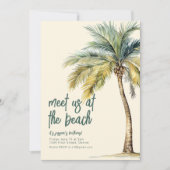 Invitation Rencontrez-Nous À L'Invitation Anniversaire De La  (Devant)