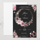 Invitation Rendez votre jour de mariage encore plus magique (Devant / Derrière)