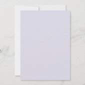 Invitation Renoncule Champagne Pervenche Eucalyptus We (Dos)