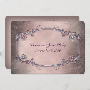 Invitation Renouveau élégant du mode ancien