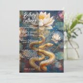 Invitation Renouveau sacré | Conception de serpent (Debout devant)