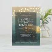 Invitation Renouveau Tranquille | Design Minimaliste (Debout devant)