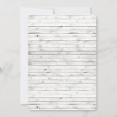 Invitation Renouveau Vow Beach Nous Faisons Toujours Mariage (Dos)