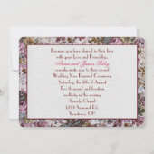 Invitation Renouvellement de la structure de perle et de la t (Dos)