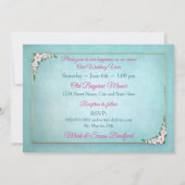 Invitation Renouvellement de l'invitation de voeux Mariages - (Dos)