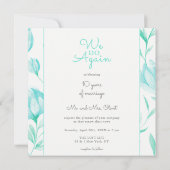 Invitation Renouvellement de Voeux 10 ans Pivoines sarcelles  (Dos)