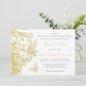 Invitation Renouvellement de Voeux Anniversaire de Mariage Ar (Debout devant)