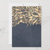 Invitation Renouvellement de Vœux Anniversaire de Mariage Feu (Dos)