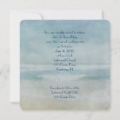 Invitation Renouvellement de vœux au starfish (Dos)