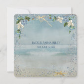 Invitation Renouvellement de vœux au starfish (Devant)