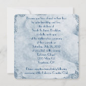 Invitation Renouvellement de Vow Mariage Nautique (Dos)