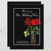 Invitation Renouvellement des vaches Mariages - Inviation Ros (Devant / Derrière)