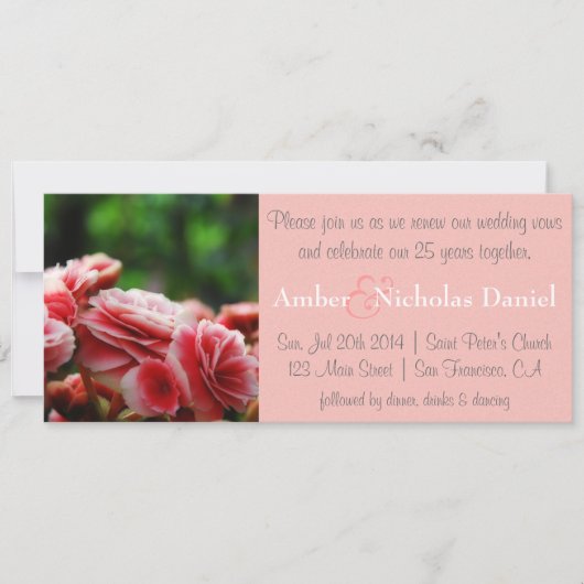 Invitation Renouvellement des voeux et 25e anniversaire :Carn (Devant)