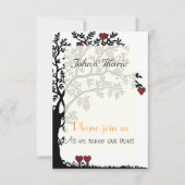 Invitation Renouvellement des vues des Mariages de coeur et d (Devant)