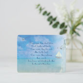 Invitation Renouvellement du voeu du phare blanc nautique (Debout devant)