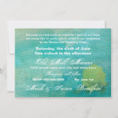 Invitation Renouvellement mariage des Vaches - Rose Jaune (Dos)