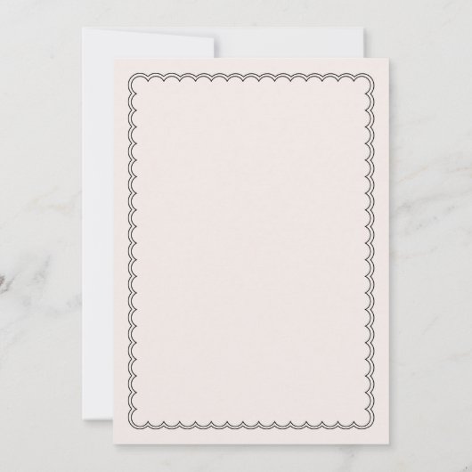 Invitation Renouvellement minimal et simple de Vow à échalote (Dos)