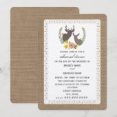 Invitation Répétition d'automne des cerfs inspirés par la den (Devant / Derrière)