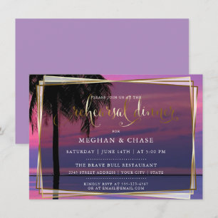 Invitation Répétition du diner de mariage   Nuit tropicale ex