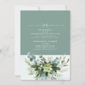 Invitation Répétition et dîner modernes (Devant)