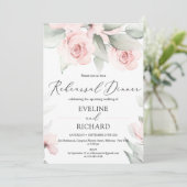 INVITATION RÉPÉTITION FLORALE BOHO BOHO SOFT ROSE (Debout devant)