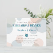 Invitation Répétition mariage | Chiffres de Confetti Whimsica (Debout devant)