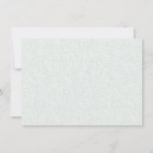 Invitation Répétition mariage | Grayed Jade Green Botanical (Dos)