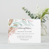 Invitation RÉPÉTITION | Pâturage d'aquarelle en cuivre de cor (Debout devant)