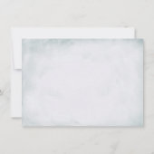 Invitation Répétition Vintage Lilac et glace Roses blanches (Dos)