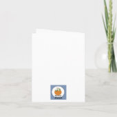 Invitation repliée (Dos)