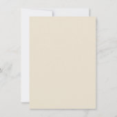 Invitation répondre, répondre rsvp élégant, romantique mariag (Dos)