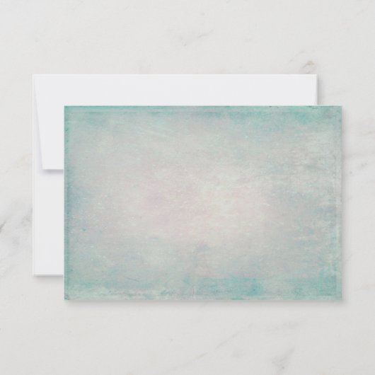 Invitation Réponse de mariage Muguet (Dos)