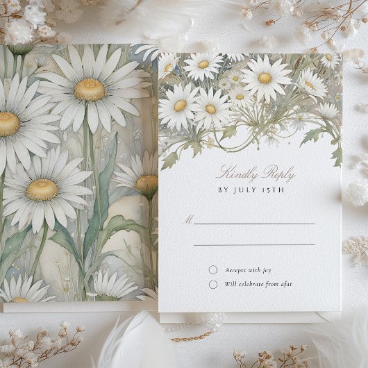 Invitation Réponse du Mariage des baies RSVP